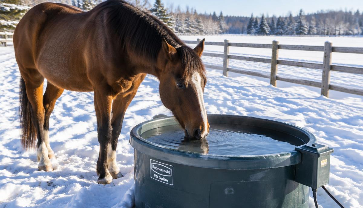 Illustration: Winter Horse Nutrition: What to Change in Your Feeding Plan